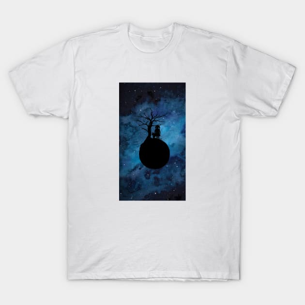 all alone T-Shirt by MOKO